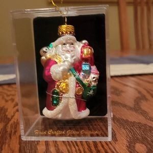 Santa Christmas tree ornament